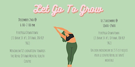Yoga: Let Go to Grow
