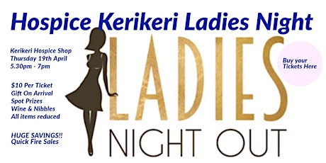 Hospice Kerikeri Ladies Night primary image