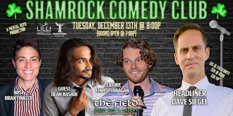 Shamrock Comedy Club w/ Dave Siegel