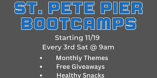 St. Pete Pier Bootcamps By Best Day Fitness