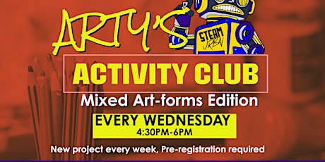 Arty’s Activity Club : Mixed Art Forms Edition