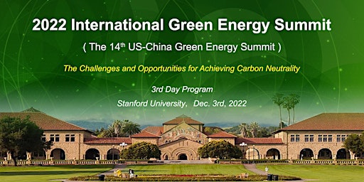 2022 International Green Energy Summit - 3rd Day Program