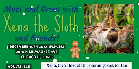 Sloth Meet at Greet with Xena and Friends!