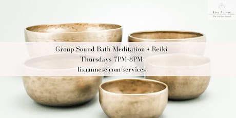 Sound Bath Meditation with Reiki