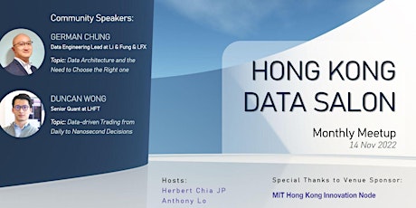 HK Data Salon - 2022 Nov primary image