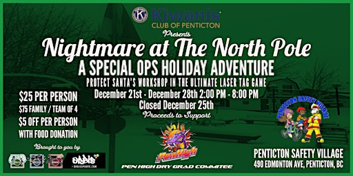 Nightmare at the North Pole, a Special Ops Holiday Adventure