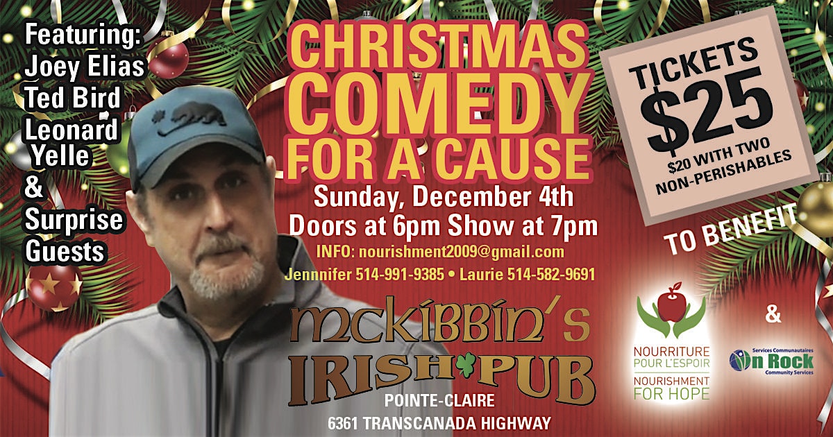 Christmas Comedy for a Cause!