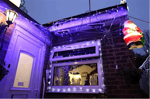 The residential Christmas lights of Bermondsey (London)