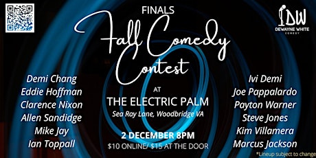 Fall Fling Comedy Contest FINALS
