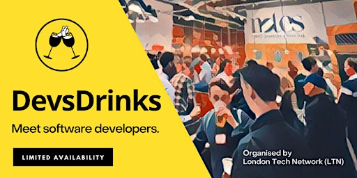 Evening Drinks with Software Developers (DevsDrinks) [every Tuesday]