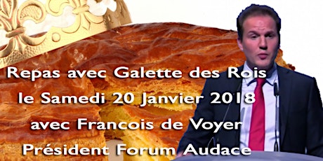Image principale de Déjeuner débat et Galette des Rois avec Francois de Voyer et JP Fillet