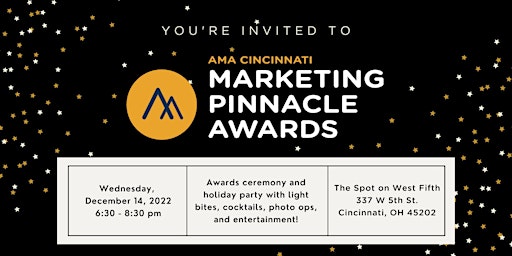 2022 Marketing Pinnacle Awards Ceremony and Holiday Party