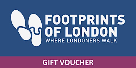 Footprints of London Gift Voucher primary image