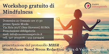 Immagine principale di Workshop Gratuito di Mindfulness 