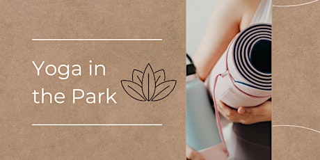 Friday Yoga in the Park- last chance12/2!