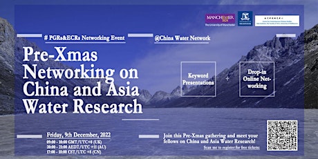 Pre-Xmas Networking on China and Asia Water Research