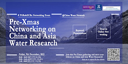 Pre-Xmas Networking on China and Asia Water Research