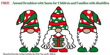 FREE Annual Breakfast w/ Santa for Children and Families with disabilities