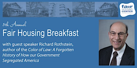Fair Housing Breakfast with Richard Rothstein primary image