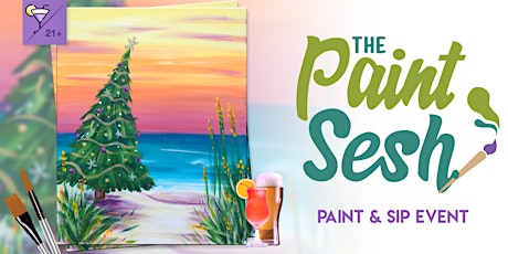 Paint and Sip in Downtown Riverside, CA – “Christmas Vacation” at The River