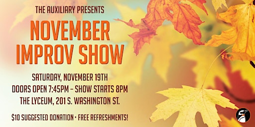 Improv Comedy November Show: The Auxiliary primary image
