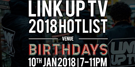 Link Up TV 2018 Hotlist (Extra Tickets) primary image