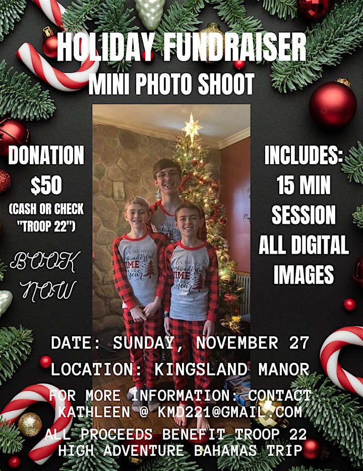 Holiday Fundraiser - Photo Mini Shoot image
