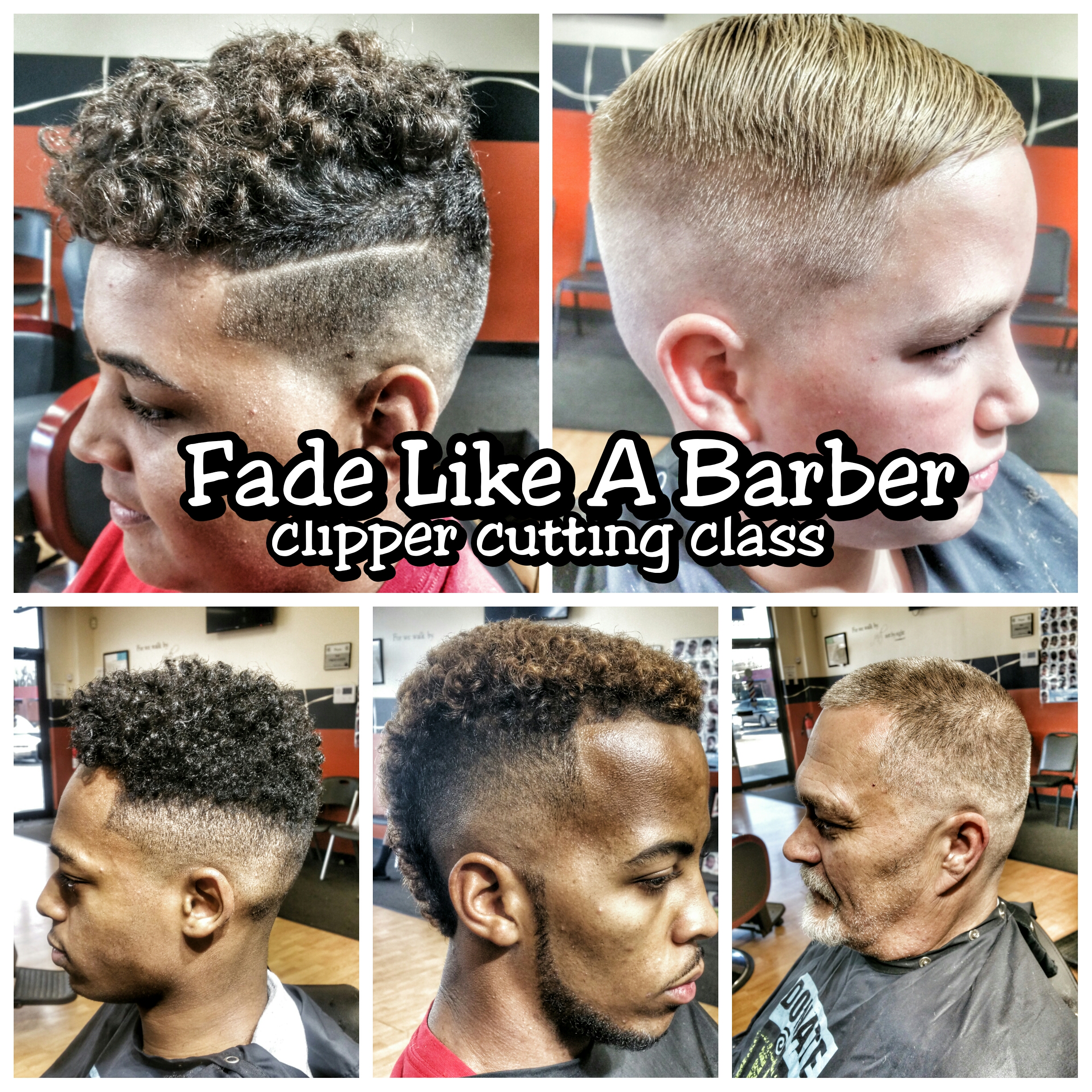 Fade Like a Barber CEU Clipper Cutting Class