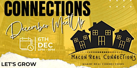 Macon Real Connections - Monthly MEETup