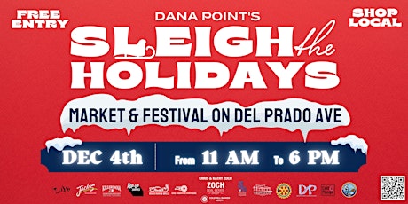 Dana Point's Sleigh the Holidays Festival & Market