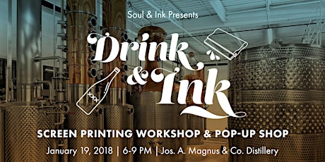 Screen Printing Workshop and Pop-Up Shop with Soul & Ink primary image
