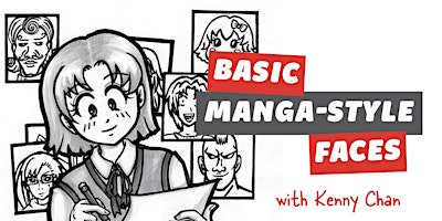 Drawing With Us: Basic manga-style faces