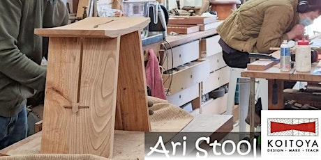 Ari Stool Making - Koitoya Woodworking Class 2023 primary image