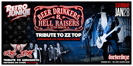 BEER DRINKERS & HELL RAISERS  + GOIN DOWN (Tributes to ZZ Top &  Aerosmith)