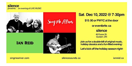 Silence presents Sing Me A River and Ian Reid
