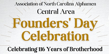 Central Area 116th Founders Day Celebration