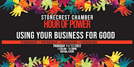 Imagen principal de Hour of Power: Using Your Business For Good