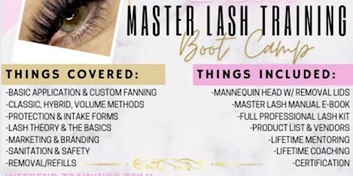 Master Lash Extension Boot Camp