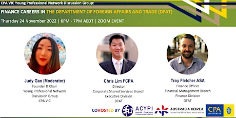 FINANCE CAREERS IN THE DEPARTMENT OF FOREIGN AFFAIRS AND TRADE (DFAT) primary image