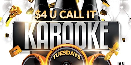 $4 U CALL IT KARAOKE TUESDAYS WITH DJFLEX AT UNION PARK IN ADDISON primary image