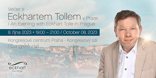 An Evening with Eckhart Tolle in Prague