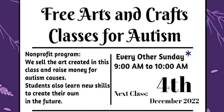 Free Art & Craft Class for Autism