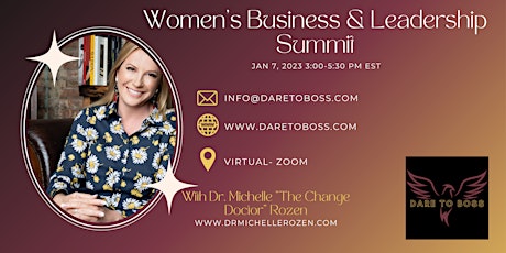 Dare to Boss Women's Business & Leadership Summit