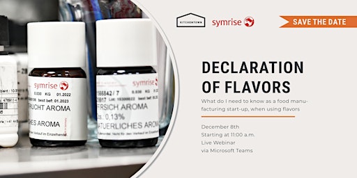 Declaration of Flavors | Live Webinar