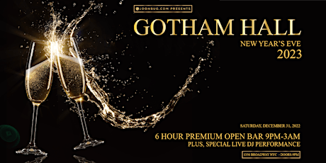 Gotham Hall New Years Eve Party 2023
