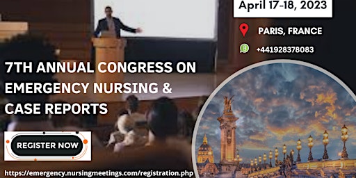 7th Annual Congress on  Emergency Nursing & Case Reports