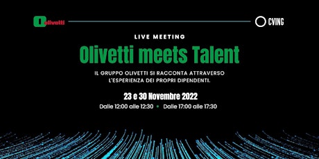 Olivetti Meets Talent - Career Meeting