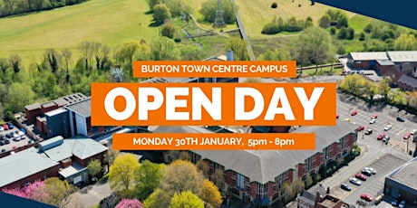 Open Day - Monday 30th January 2023 primary image