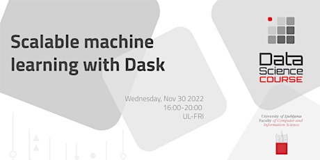 Scalable machine learning with Dask