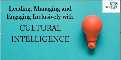 Primaire afbeelding van Leading Engaging with Cultural Intelligence   - (Virtual)